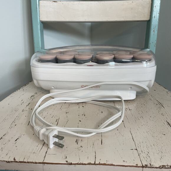 Conair Big Curls and Waves Jumbo Ceramic Hot Rollers 1 1/2 Inch Pink READ - Picture 8 of 8